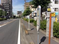 「茂田井」バス停留所