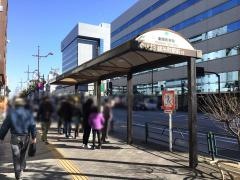 「東陽町駅前」バス停留所