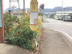 「三井地域センター前」バス停留所