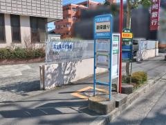 「新栄通り」バス停留所