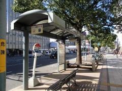 「山形屋前」バス停留所