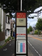 「白菊町」バス停留所