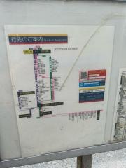 「中川原」バス停留所
