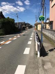 「佐八」バス停留所