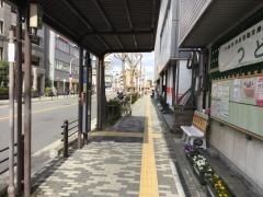「八尾市役所前」バス停留所
