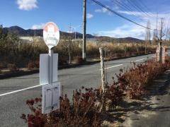 「アルパイン」バス停留所
