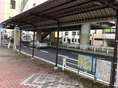 「作草部駅」バス停留所