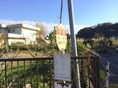 「反橋」バス停留所