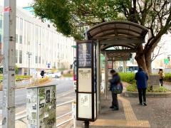「渋谷区役所」バス停留所
