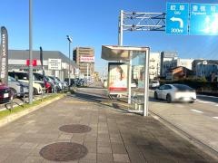「市立工業高校」バス停留所