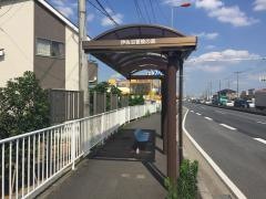 「伊佐沼冒険の森」バス停留所