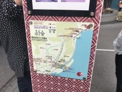 「仙巌園前」バス停留所