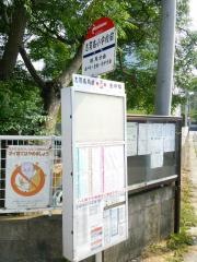 「志賀島小学校前」バス停留所