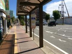 「市役所前」バス停留所