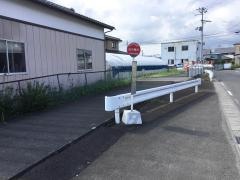 「田子鳥居前」バス停留所