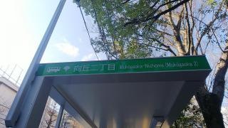 「向丘二丁目」バス停留所