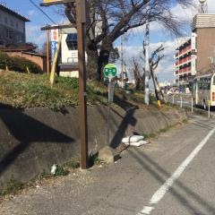 「森ケ山」バス停留所