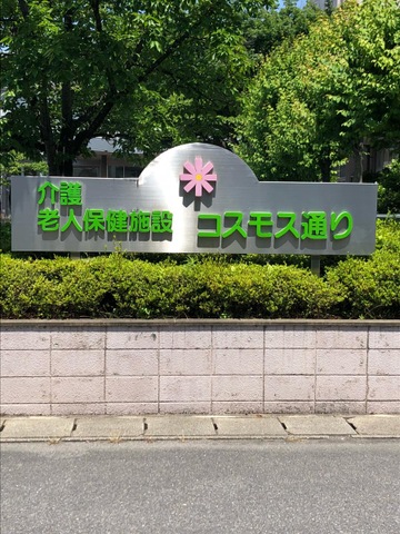 コスモス通り 看板