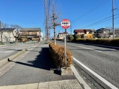 「貝曽根口」バス停留所