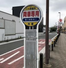 「鶴ケ峰駅南口」バス停留所