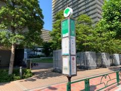 「白河」バス停留所