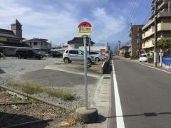 「渡利小学校」バス停留所