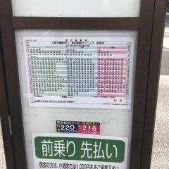 「小関」バス停留所