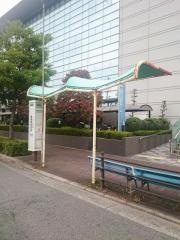 「浅香東住宅前」バス停留所