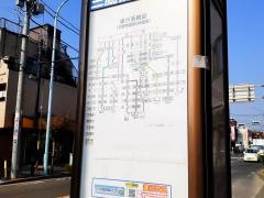「下連雀」バス停留所