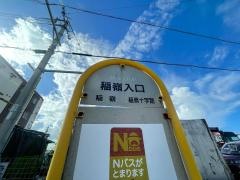 「稲嶺入口」バス停留所