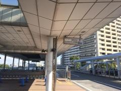 「コスモスクエア駅前」バス停留所