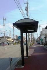 「浜一色郵便局前」バス停留所