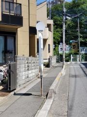 「大谷場小学校」バス停留所