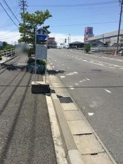 「柳橋」バス停留所