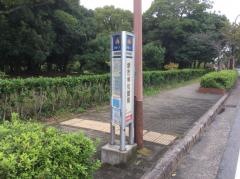 「堺市博物館前」バス停留所