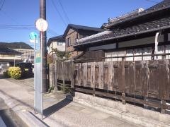 「白石」バス停留所