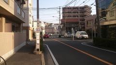 「妙香寺前」バス停留所