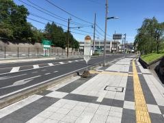 「県庁西門前」バス停留所