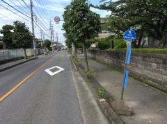 「西橋内中学前」バス停留所