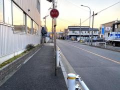 「鳴尾車庫」バス停留所