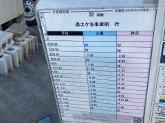 「元久保町」バス停留所