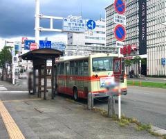 「南はりまや橋」バス停留所