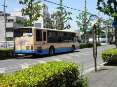 「熊野町西」バス停留所