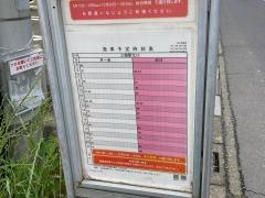 「早稲田八丁目」バス停留所