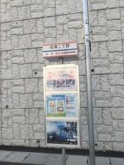 「花畑二丁目」バス停留所