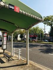 「洲原町」バス停留所
