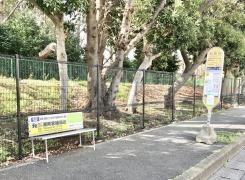「石原谷」バス停留所