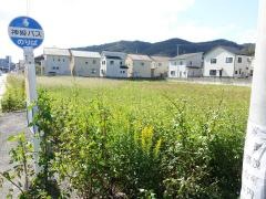 「仁豊野住宅前」バス停留所