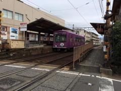 嵐電嵯峨駅
