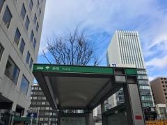 「築地」バス停留所